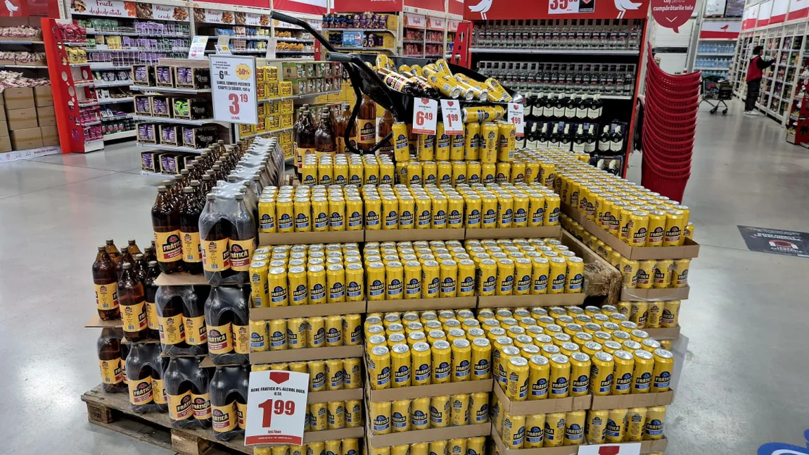 Auchan lansează un nou brand de bere cu ocazia zilei de 1 Mai. În ce variante este disponibilă