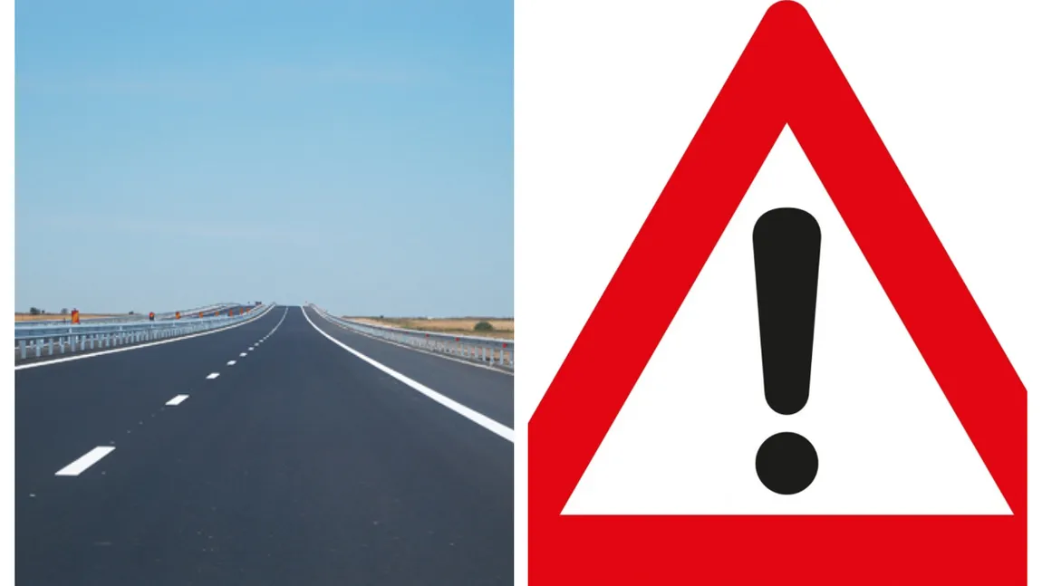 Anunț de ultimă oră pentru șoferi: Se închide circulația pe Autostrada A1. Un tronson deschis recent este închis complet
