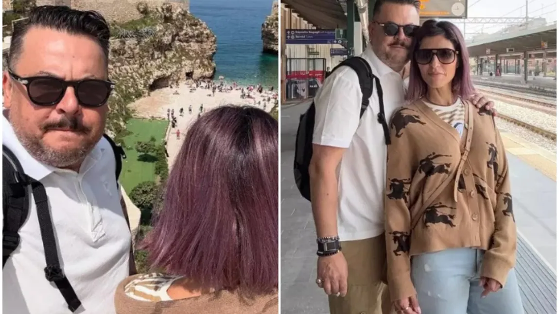 Mihai Bobonete, imagini rare cu soția lui. Actorul și Cătălina au plecat în Italia: 