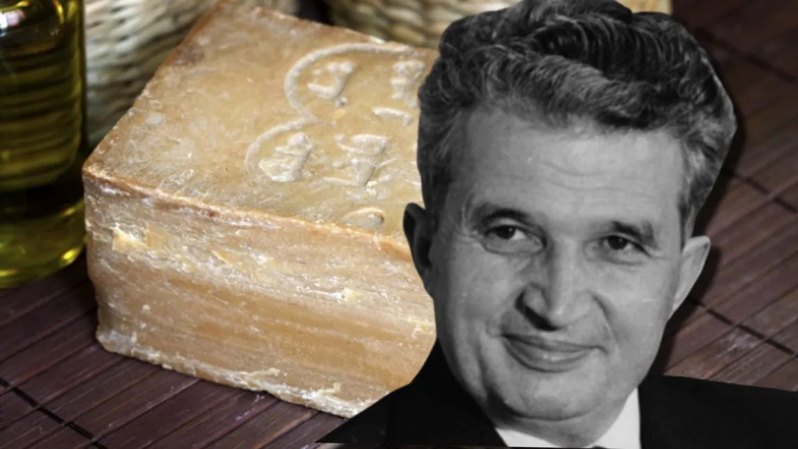 Un român a produs un săpun cu chipul lui Nicolae Ceaușescu. Producătorul s-a ales cu o plângere la autorități