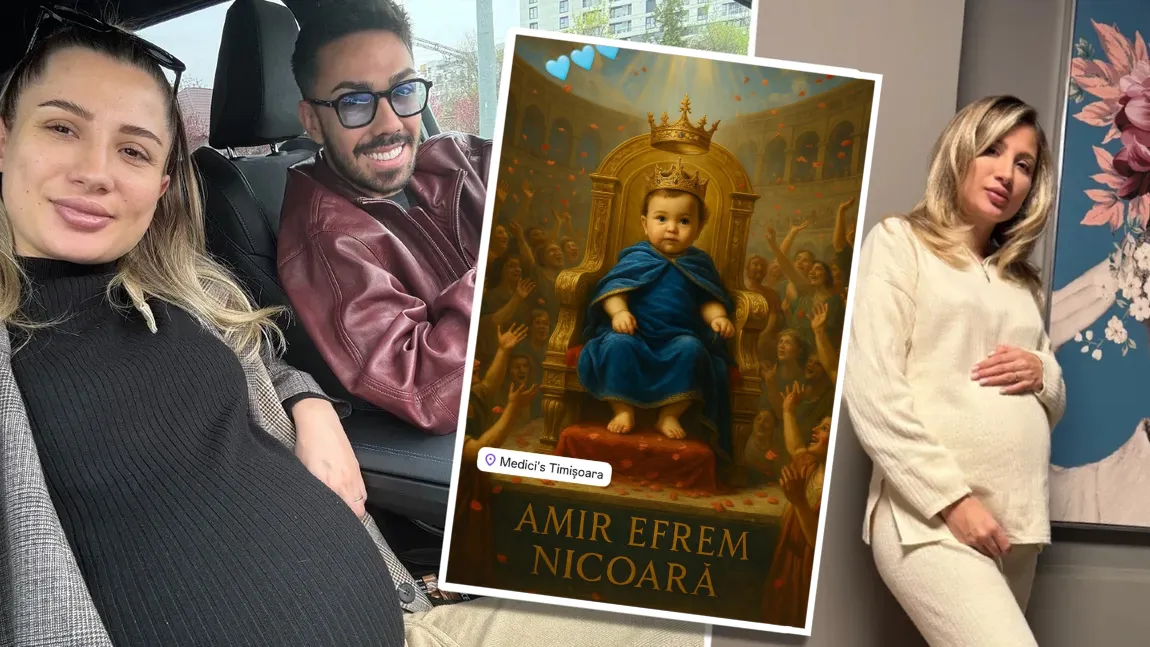 Claudia Puican a născut! Anunțul venirii pe lume a micuțului a fost făcut de tatăl său într-un mod cu totul inedit. Numele special pe care-l va primi bebelușul