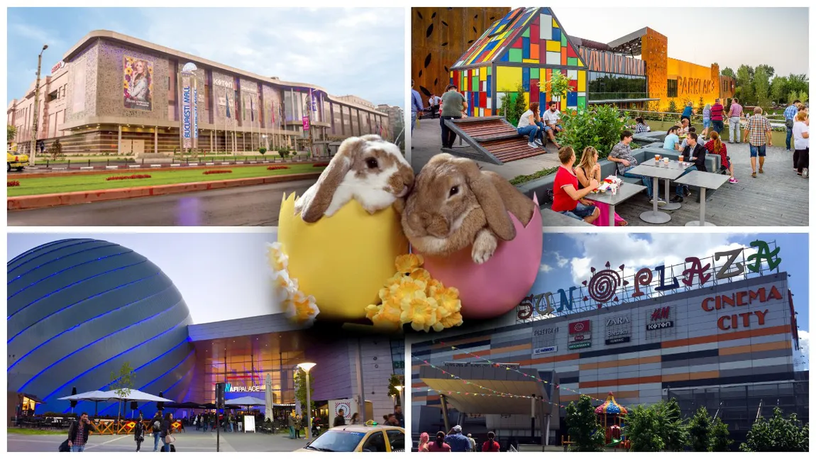 Programul mall-urilor din București de Paște. Când poți să mergi la shopping în perioada sărbătorilor pascale