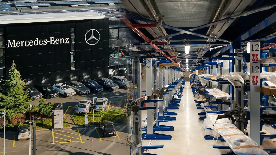 Mercedes-Benz, investiție de 5 milioane de euro în România. Constructorul german pregătește extinderea centrului logistic din Dragomirești-Vale