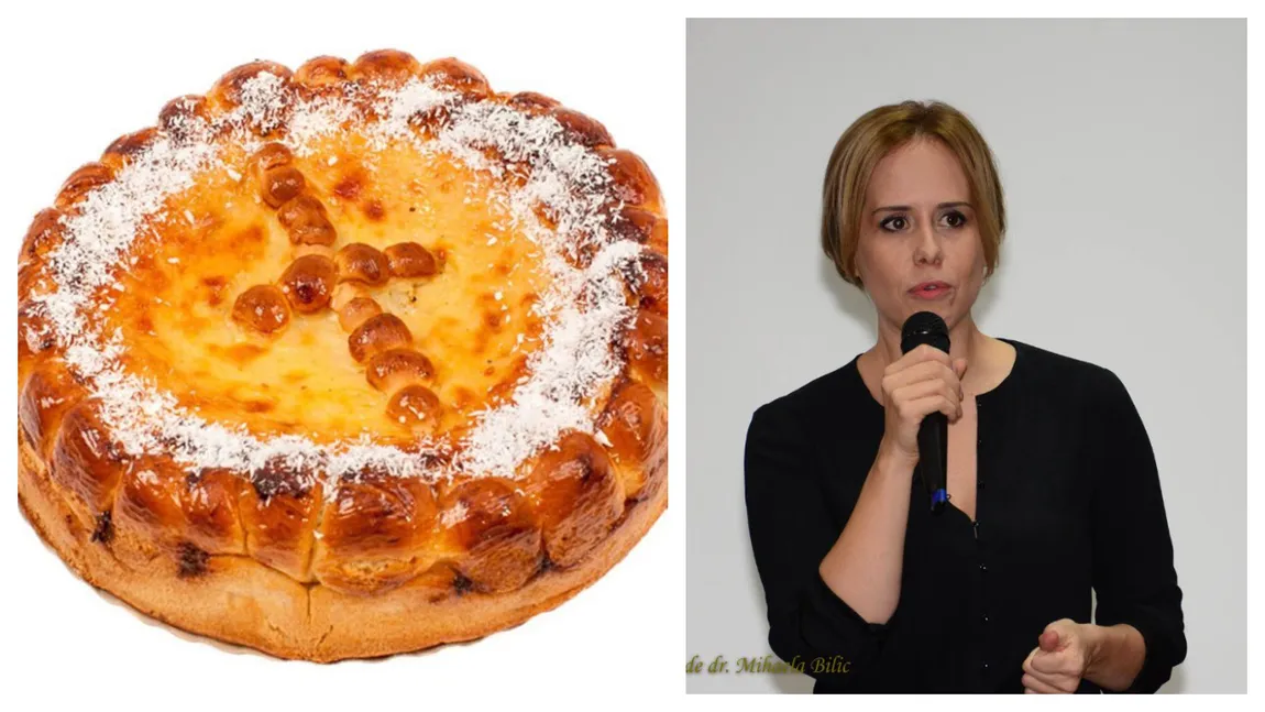 Mihaela Bilic, rețetă de pască cu brânză dulce. „Aș mânca în tot timpul anului”