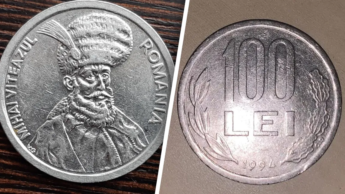 Suma uriașă pentru care se vinde moneda de 100 de lei din 1994, cu chipul lui Mihai Viteazul, în aprilie 2025