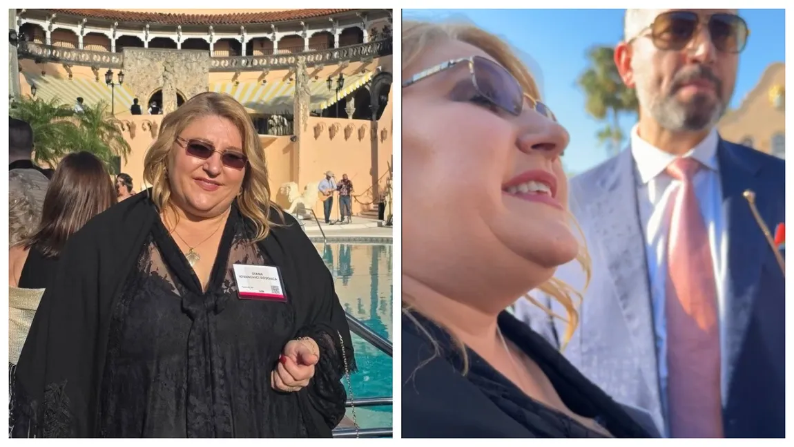 Diana Șoșoacă susține că s-a dus la Mar-a-Lago pentru a se întâlni cu Donald Trump. De fapt, a participat la Botezul fiicei lui Dragoș Sprînceană