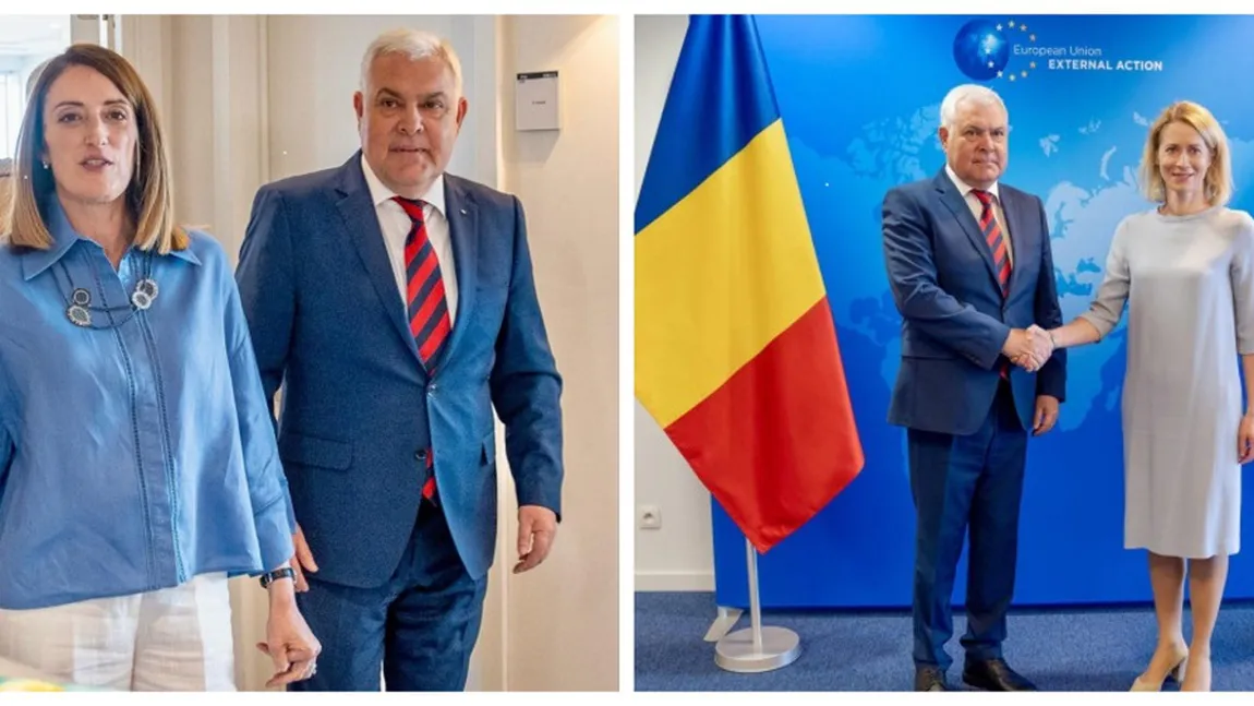 Ministrul Apărării Naționale, Angel Tîlvăr - întrevedere la Bruxelles cu Roberta Metsola, pe tema securității UE și zona Mării Negre