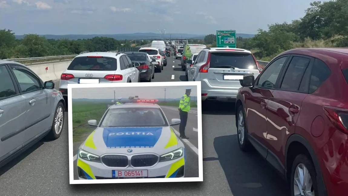 Românii au dat buzna la munte în minivacanța de Paște. Trafic rutier intens pe A1, pe DN 1 Ploiești - Brașov și pe DN 7 Râmnicu Vâlcea - Sibiu