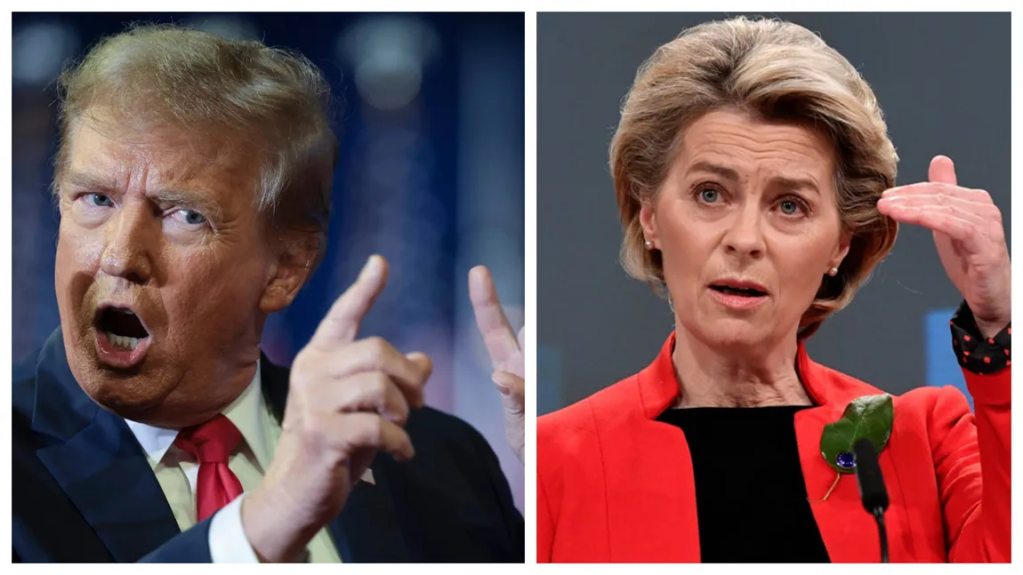 Ursula von der Leyen îi răspunde dur lui Donald Trump. Prima reacţie a şefei UE după ce preşedintele SUA a anunţat taxe de 20% pentru produsele europene