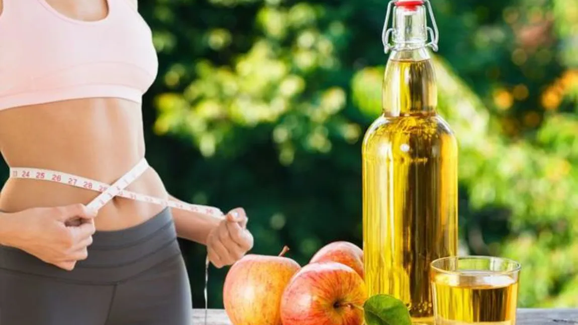 Dieta cu oțet din cidru de mere care te ajută să slăbești. Medicii dezvăluie beneficiile acestei băuturi: 