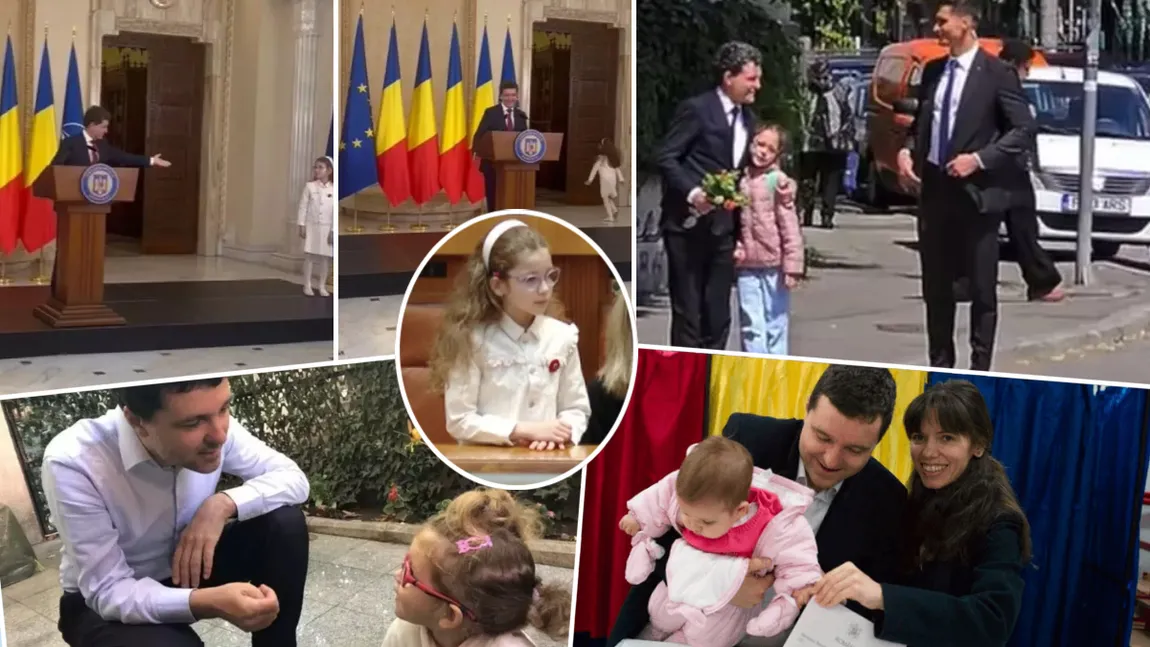 Reacție neașteptată a Aheei, fiica lui Nicușor Dan, în timpul discursului pe care tatăl său l-a ținut la ceremonia de învestire: „A fost cu emoții, cu mulți oameni”