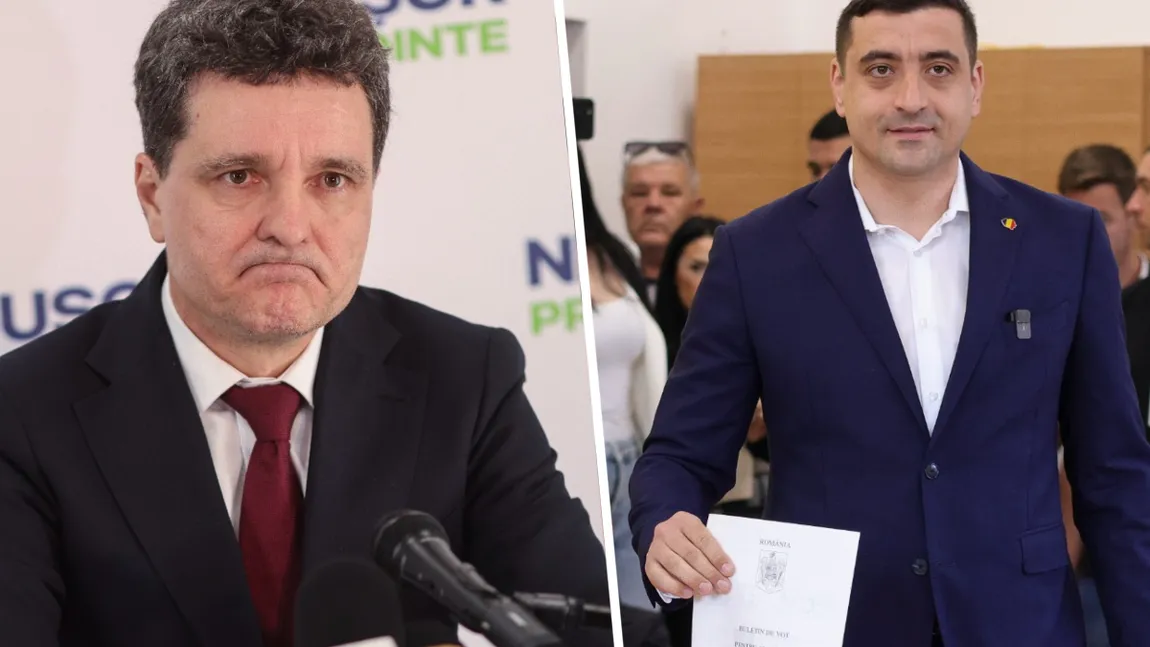 Nicușor Dan și George Simion, față în față la prima dezbatere din platoul unei televiziuni. Simion spune că vrea o Românie democratică, Dan promite că se va bate pentru dreptate