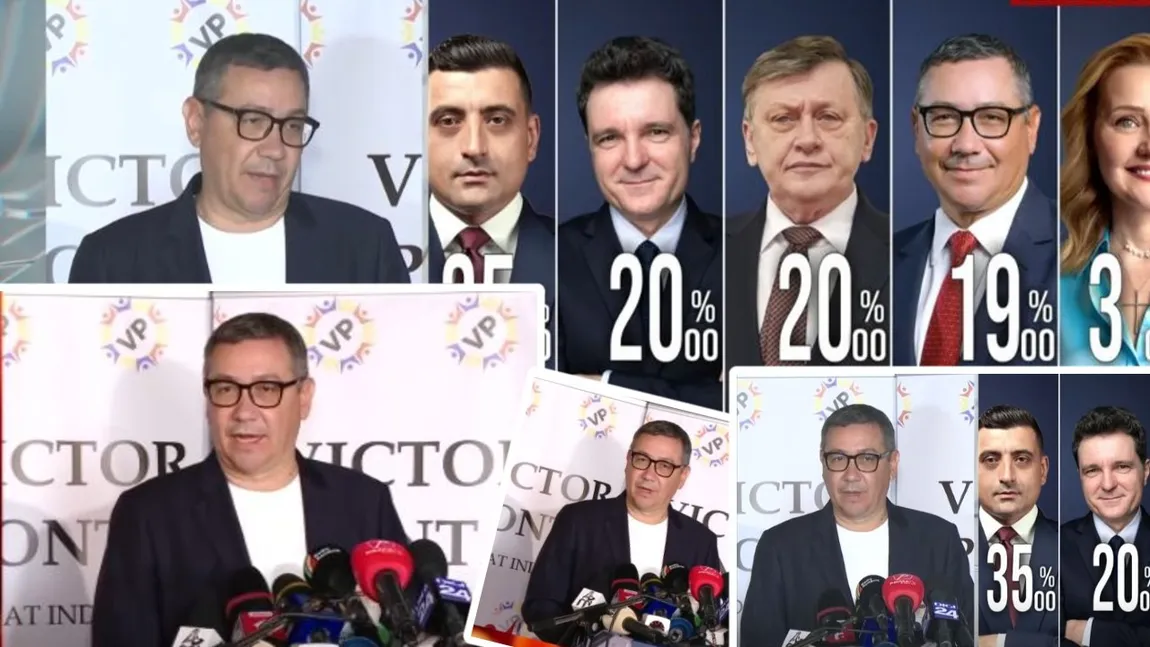 Alegeri prezidențiale 2025. Victor Ponta, prima reacție după aflarea exit poll-urilor: 