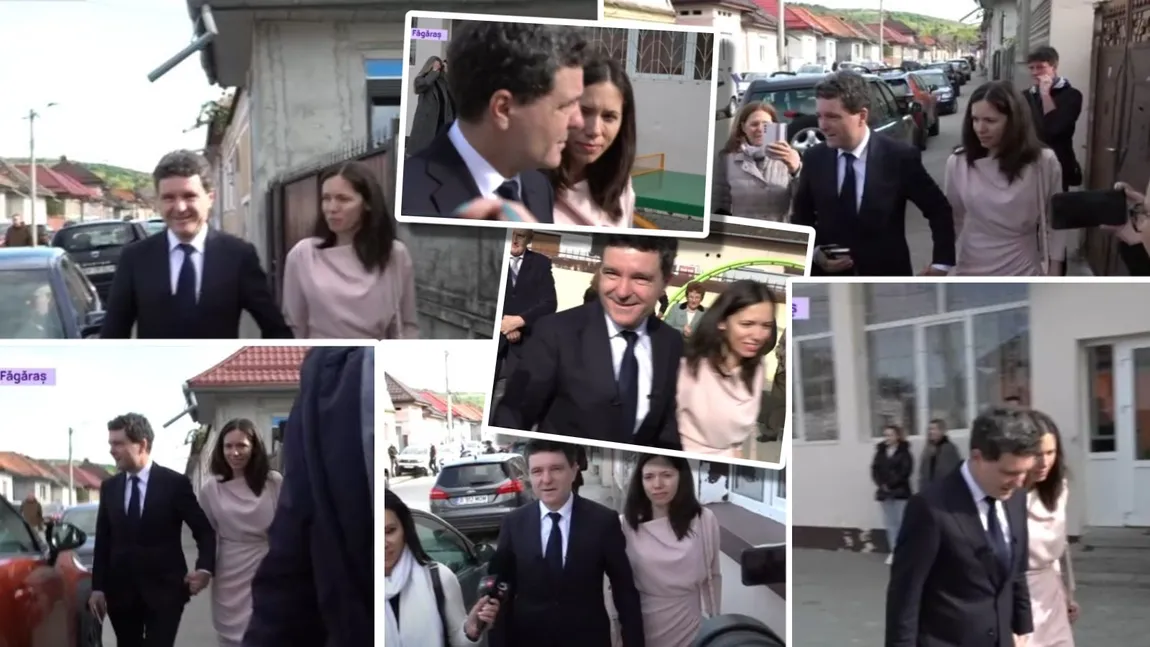 ALEGERI PREZIDENŢIALE 2025 Nicuşor Dan a votat în Făgăraşul natal: 