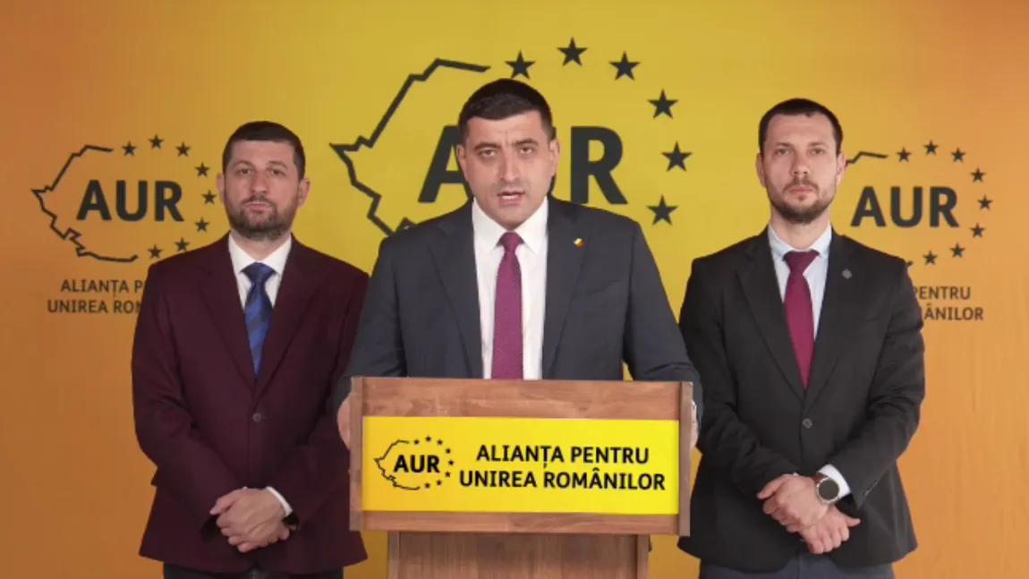 George Simion sună mobilizarea în AUR. 