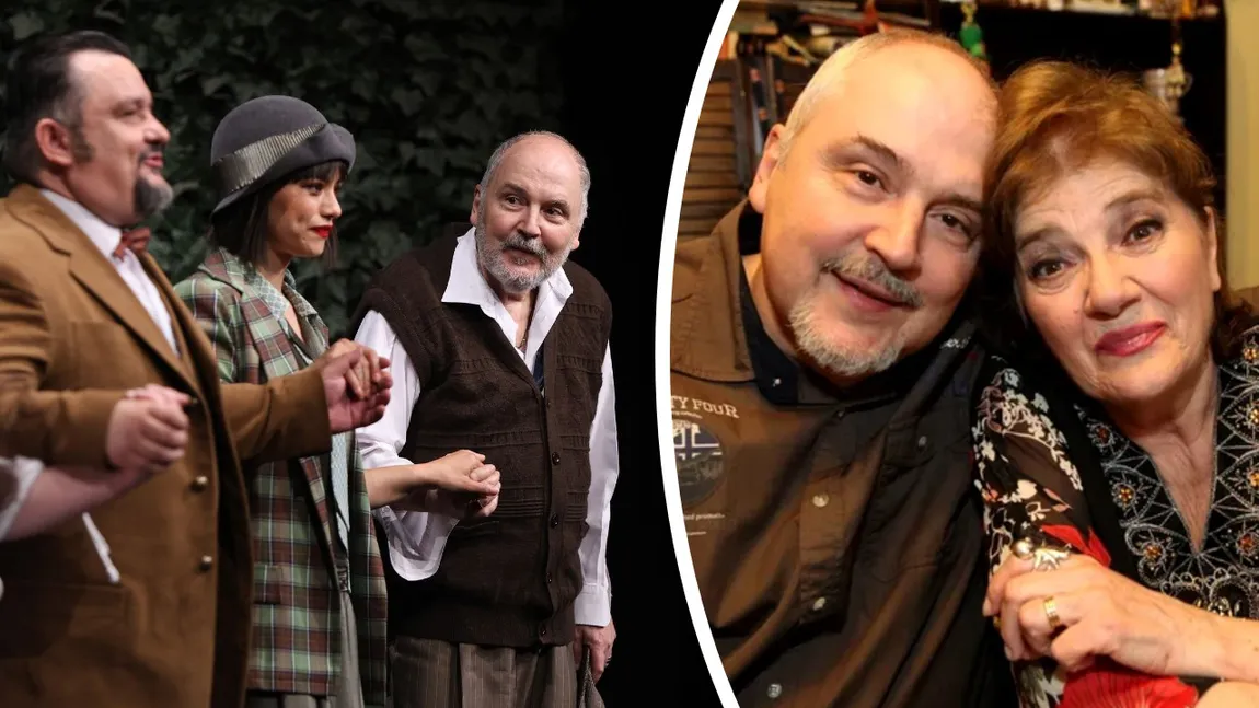 La teatru comedie, în suflet durere. Actorul Eugen Cristea a urcat pe scenă la o zi după ce soția lui, Cristina Deleanu, a murit: „A găsit pe undeva puterea să zâmbească”