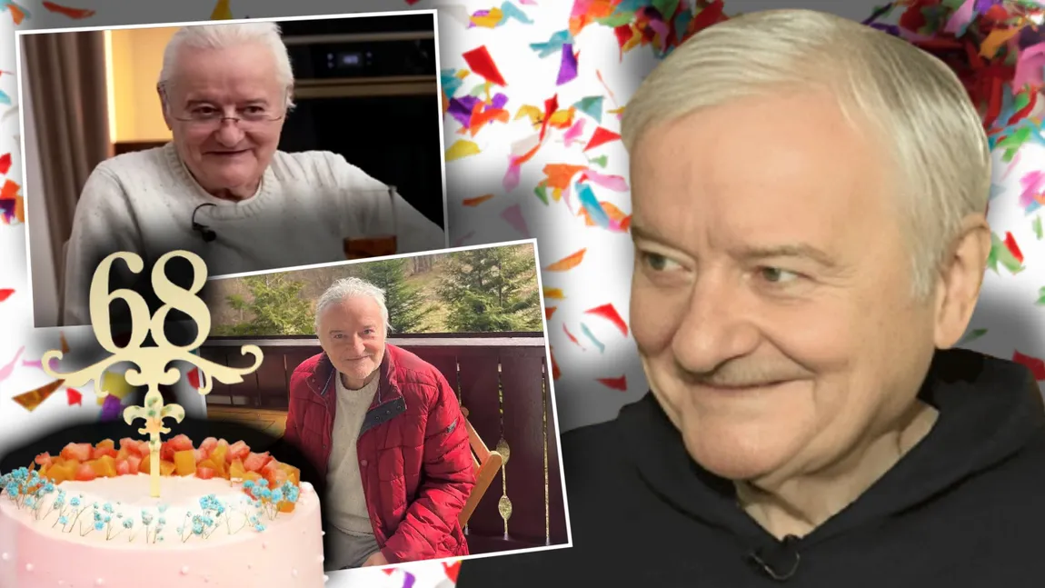Irinel Columbeanu împlinește 68 de ani. Petrecerea-surpriză organizată de ziua lui: 