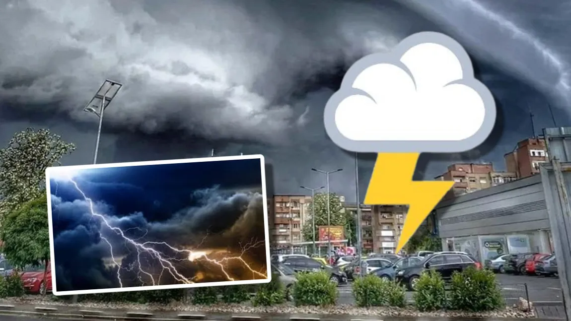 Ninsori și viscol la munte, ploi torențiale și vijelii în rest. ANM a emis AVERTIZARE COD GALBEN. Când se încălzește