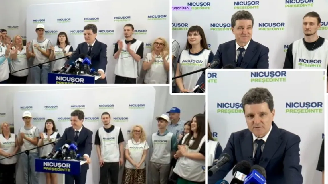 Alegeri prezidențiale 2025. Nicușor Dan, prima reacție după ce a trecut înaintea lui Crin Antonescu: 
