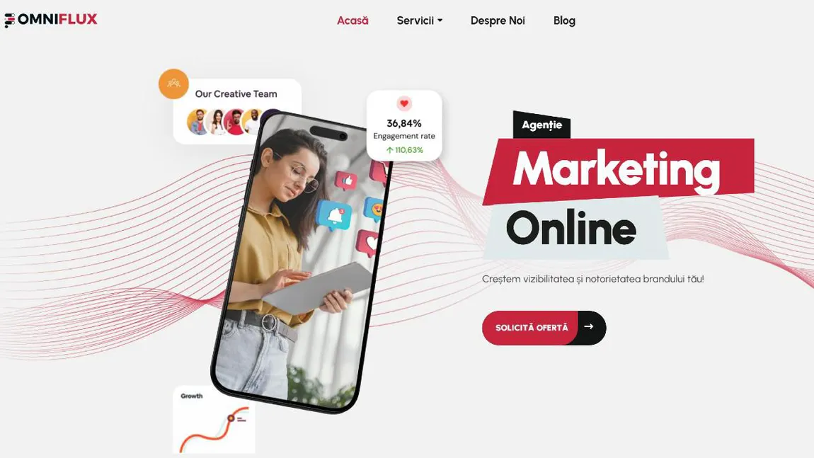 Cum te poate ajuta Omniflux să îți transformi strategia de marketing online?
