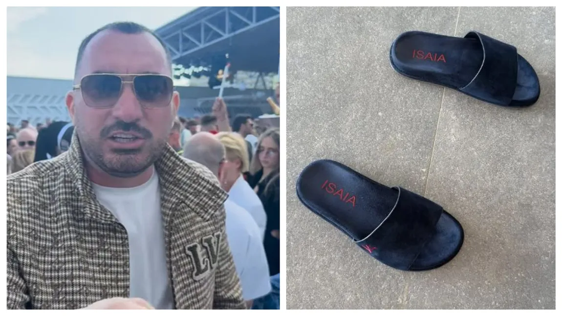 Cât costă papucii cu care Pescobar a fost la Mamaia în minivacanţa de 1 Mai. Alţii dau atât pe un sejur all-inclusiv!