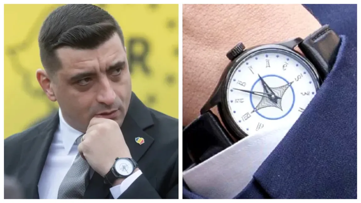 George Simion poartă un ceas cu scris chirilic, în ediție limitată. S-au produs numai 200 în întreaga lume