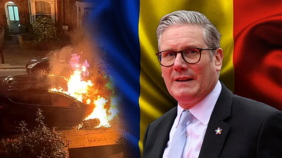 Român arestat în Marea Britanie în cazul incendiilor care au vizat proprietățile prim-ministrului Keir Starmer