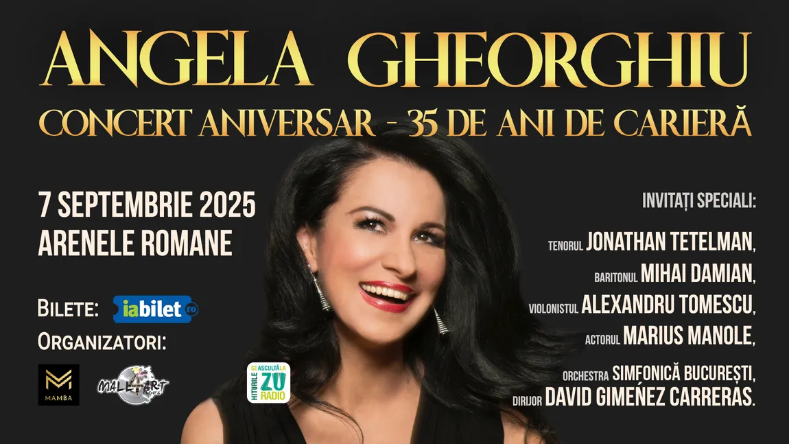Angela Gheorghiu, Orishas, Disney - Aladdin și Jonas Kaufmann: patru evenimente culturale din București pentru care beneficiezi de bilete la prețuri avantajoase până pe 1 august