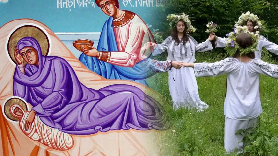 Calendar ortodox 24 iunie 2025. Cruce roşie, sărbătoare mare. Naşterea Sfântului Ioan Botezătorul, ziua în care cerurile se deschid, iar rugăciunile sunt ascultate