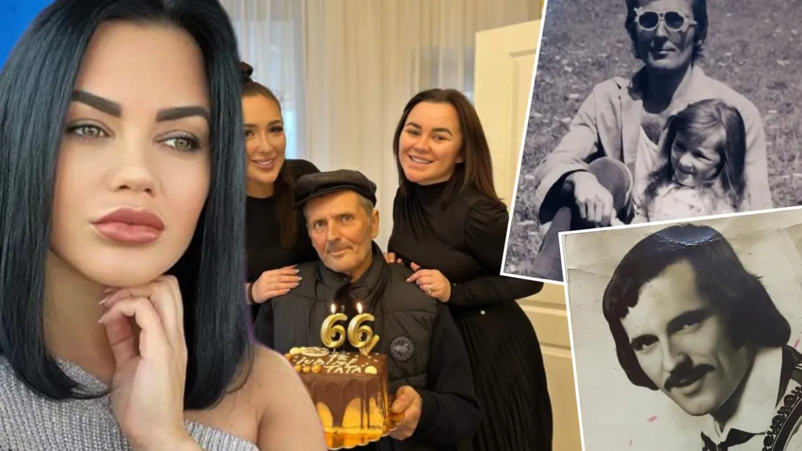 Carmen de la Sălciua, îngenuncheată de durere. Tatăl artistei s-a stins din viață în mod neașteptat. Cei doi nu și-au vorbit ani buni