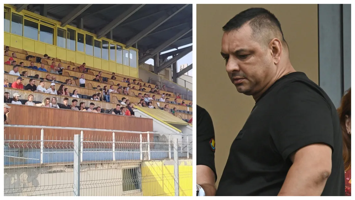 La o zi după ce și-a îngropat copilul ucis într-un accident rutier, Ionel Ganea s-a dus la un meci între echipe de liga a patra!