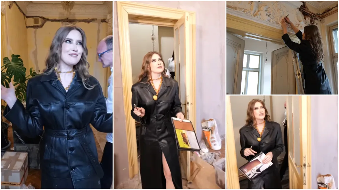 Iulia Albu, de pe platourile de filmare, direct pe șantier! Vedeta și-a cumpărat o locuință în valoare de 1,2 milioane de euro și este implicată în procesul de renovare. FOTO