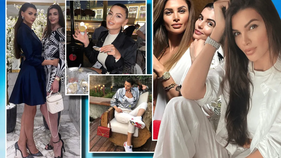 Cât a plătit Ramona Gabor pentru o cină de lux în Dubai. Vedeta a comandat nu mai puțin de 12 feluri de mâncare