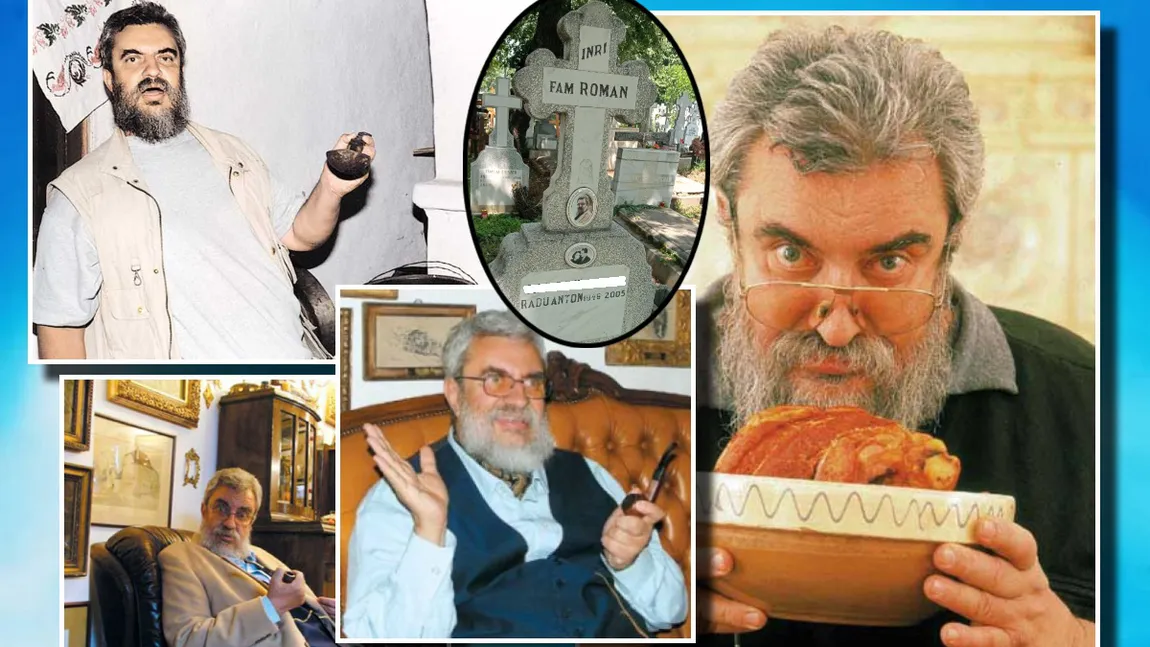 Cum arată mormântul regretatului Radu Anton Roman la două decenii de când a încetat din viață. Celebrul bucătar își doarme somnul de veci în cimitirul Bellu