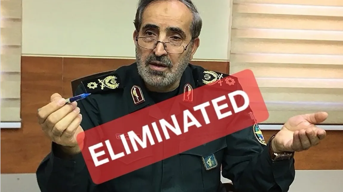 Israelul susţine că l-a eliminat pe noul şef de Stat Major al Iranului, la patru zile după uciderea predecesorului său