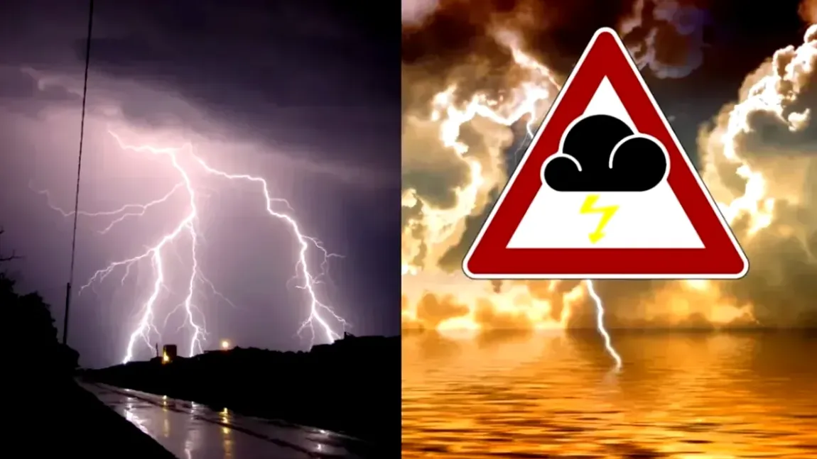 Prognoza meteo. Se depăşeşte pragul critic de disconfort termic, de peste 80 de unităţi. Pe alocuri vor fi descărcări electrice, vijelii și grindină