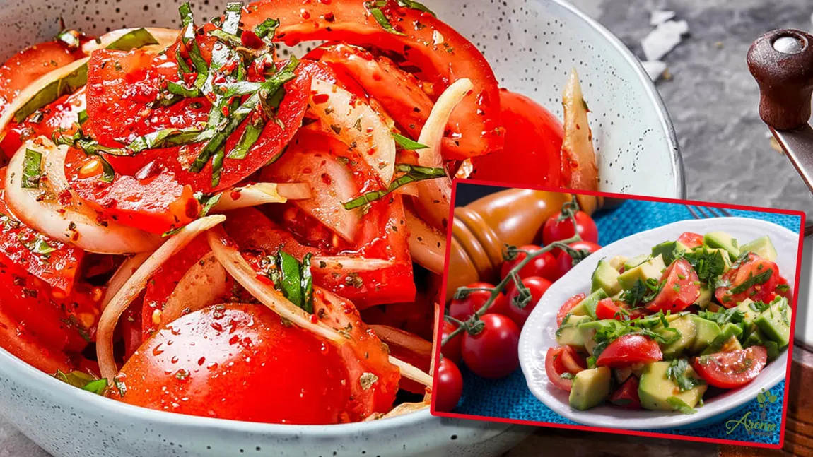 Salată de roșii în stil mediteranean. Ingredientul secret folosit de italieni