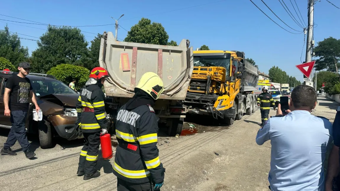 Accident grav la Mihail Kogălniceanu, județul Constanța. Două camioane și mai multe autoturisme, printre care una de poliție, au fost implicate. Copilul, de 11 ani, şi-a pierdut viaţa într-un accident în Balş