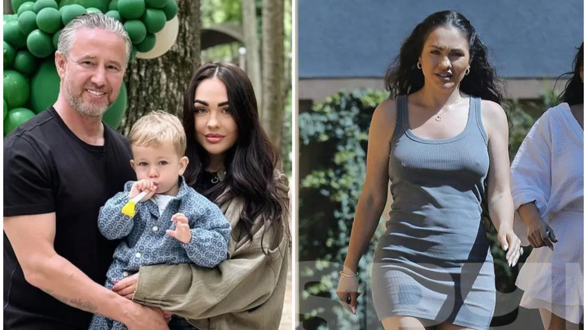 Cum a fost fotografiată Corina Caciuc în plină stradă. Partenera lui Reghe a fost desființată de internauți: 