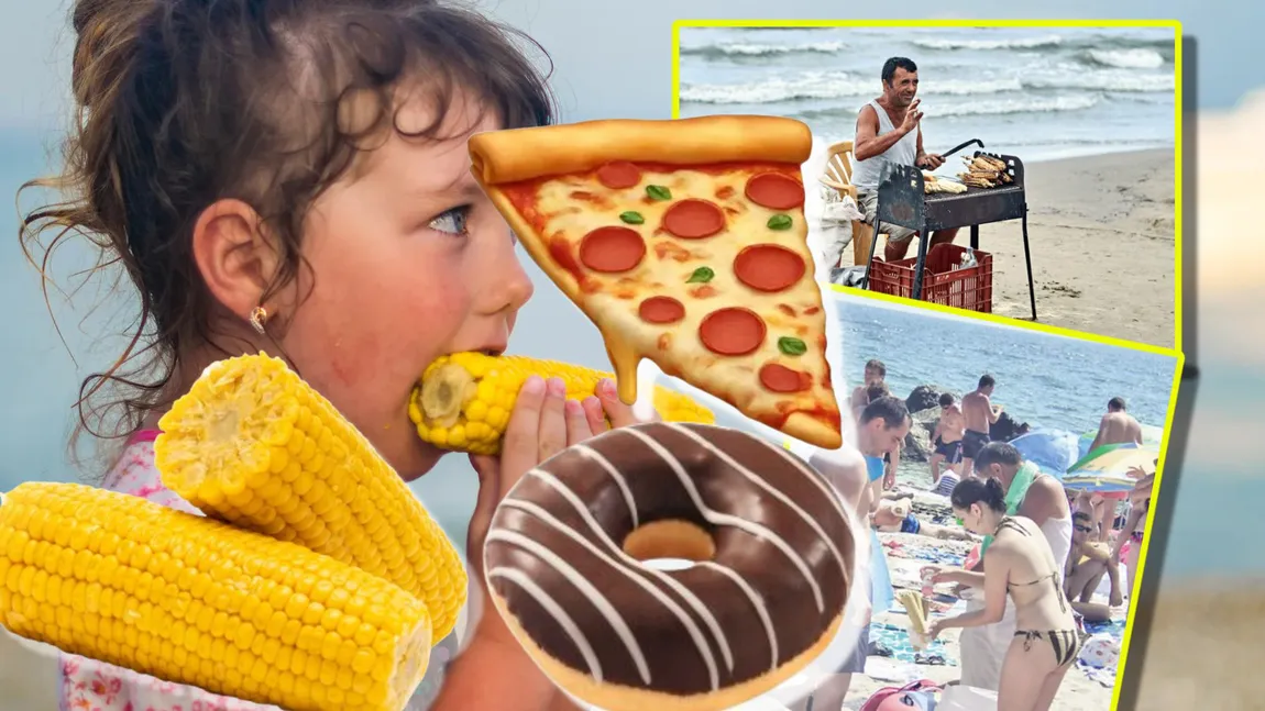 Cât costă o felie de pizza, o gogoașă, un covrig sau un porumb fiert în Eforie Nord