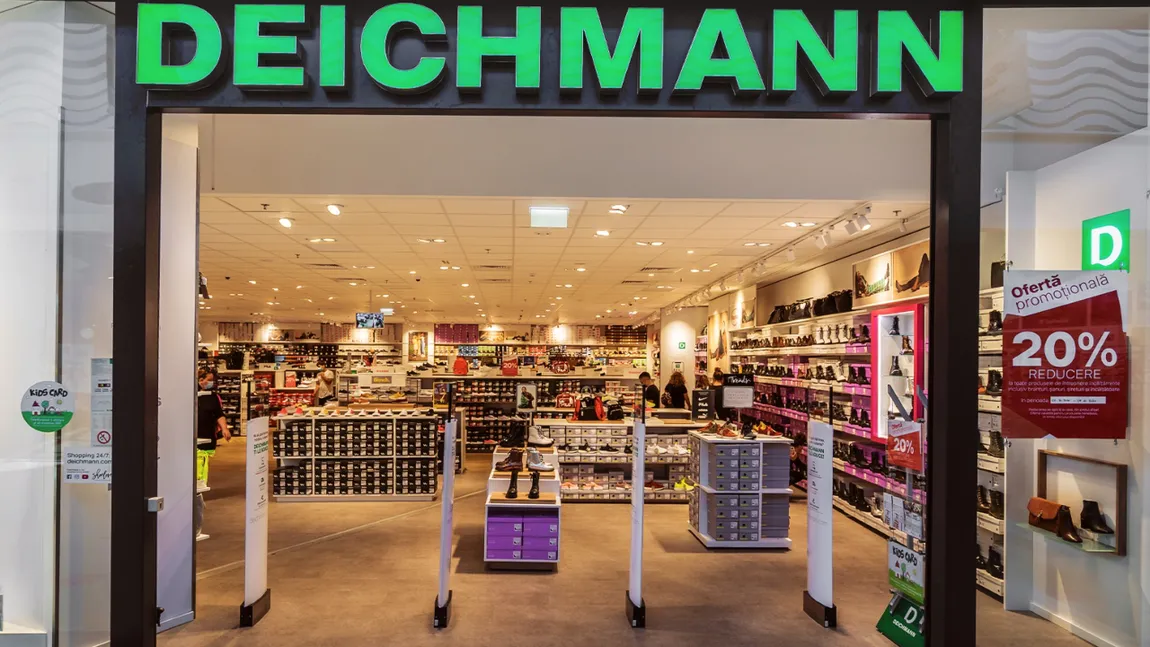 Deichmann se extinde! Retailerul de încălțăminte urmează să deschidă 6 magazine până la finalul anului 2025