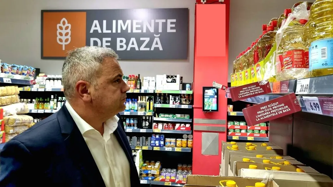 Guvernul prelungește plafonarea prețurilor la alimente de bază și limitarea importurilor din Ucraina. Florin Barbu: Vom proteja puterea de cumpărare a românilor cu venituri mici și medii