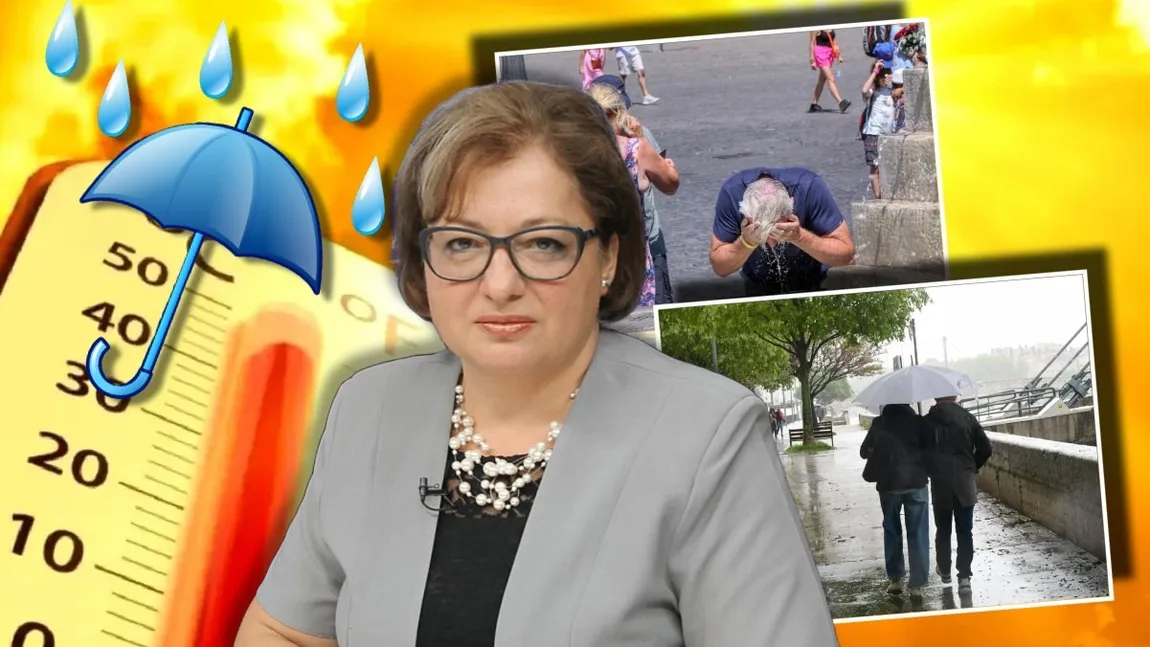 EXCLUSIV Se strică vremea și revin ploile. Florinela Georgescu anunță furtuni și descărcări electrice: „Se va resimți în toate regiunile țării”