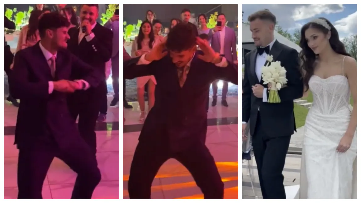 VIDEO Florinel Coman și Constantin Budescu, dezlănțuiți la nunta lui Darius Olaru! Pe ce melodie au făcut show