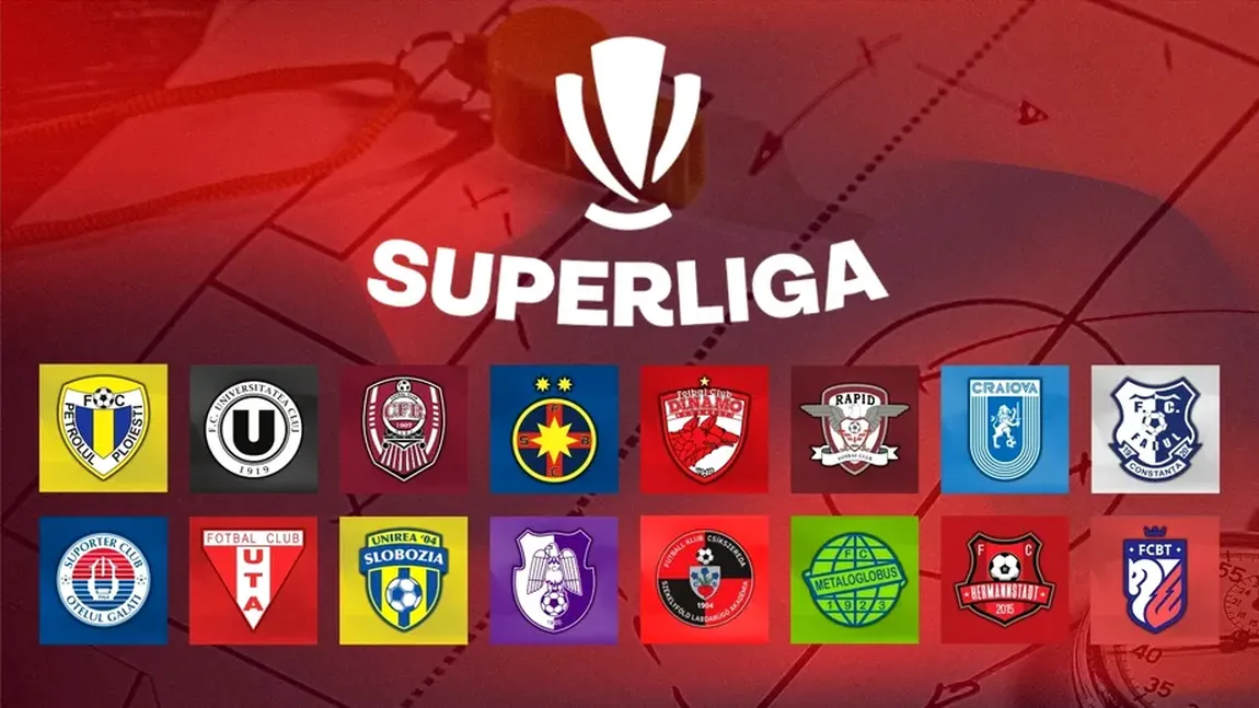 Program SuperLiga 2025-2026. Când se joacă marile derby-uri FCSB - Dinamo, Rapid - FCSB şi CFR Cluj - FCSB