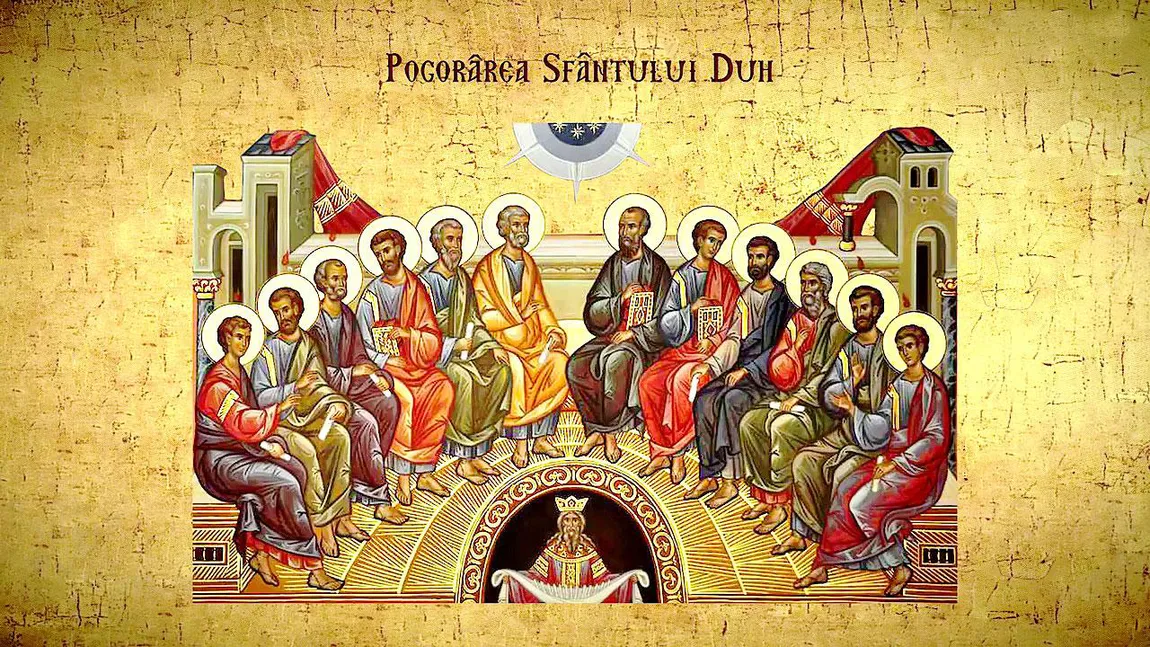 Calendar ortodox duminică 8 iunie 2025. Pogorârea Sfântului Duh. Rusaliile - ziua în care Biserica ia fiinţă