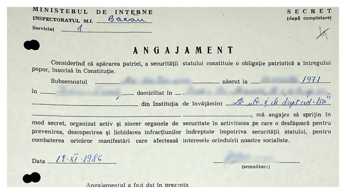 CNSAS: Peste 6.000 de persoane au colaborat cu Securitatea în „calitate de elevi”