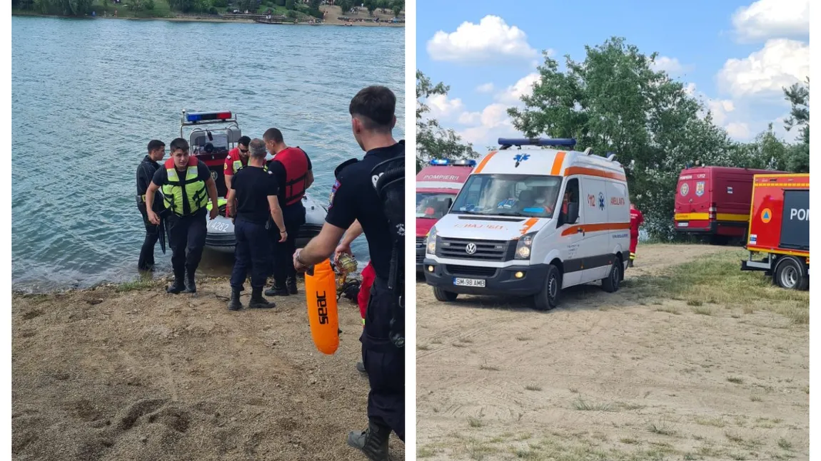 Tragedie de Rusalii în Satu Mare. Doi tineri au murit înecați într-un lac