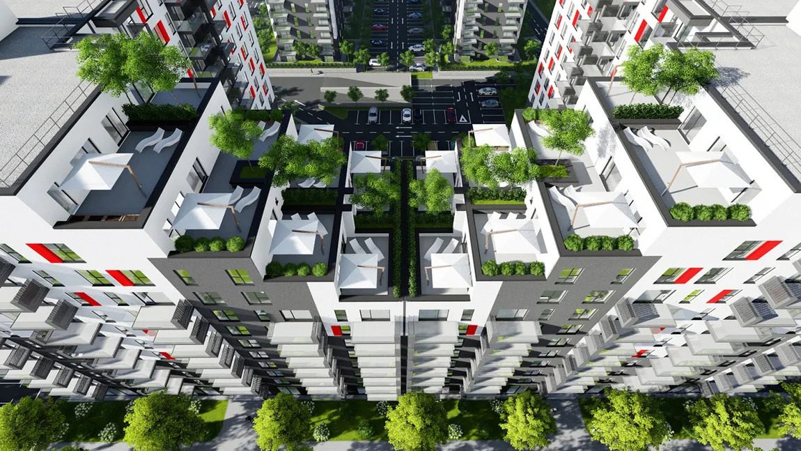 Ofertă a dezvoltatorului Exigent Development în București. Garsoniere și apartamente de 2, 3 și 4 camere