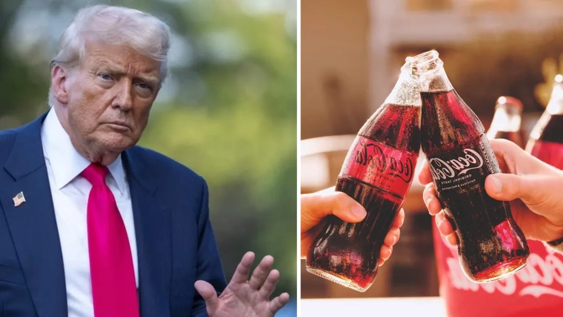 Donald Trump schimbă reţeta Coca-Cola. Este vorba de un singur ingredient